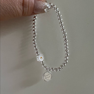 925 실버 볼 팔찌