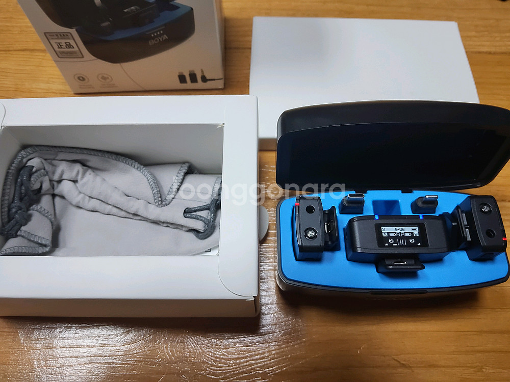 보야 2.4g 2채널 무선 마이크--1