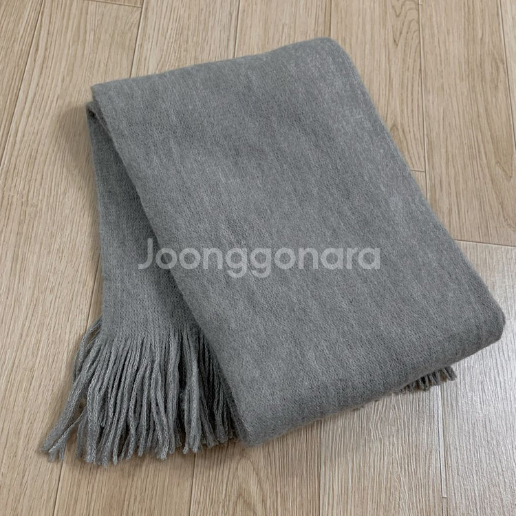 그레이 목도리 머플러--1