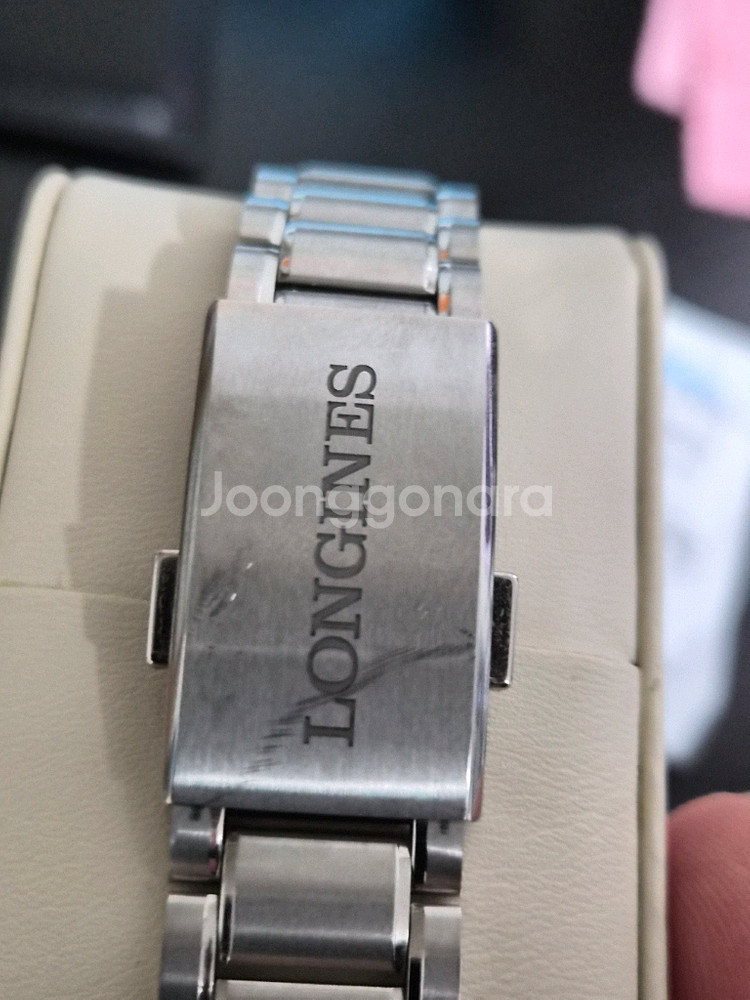 론진 스피릿 줄루타임 39mm GMT시계 그린 풀구성--5