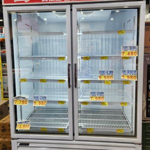 업소용 쇼케이스 냉동고 2도어