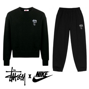 나이키 스투시 콜라보 맨투맨-조거팬츠 세트 새상품