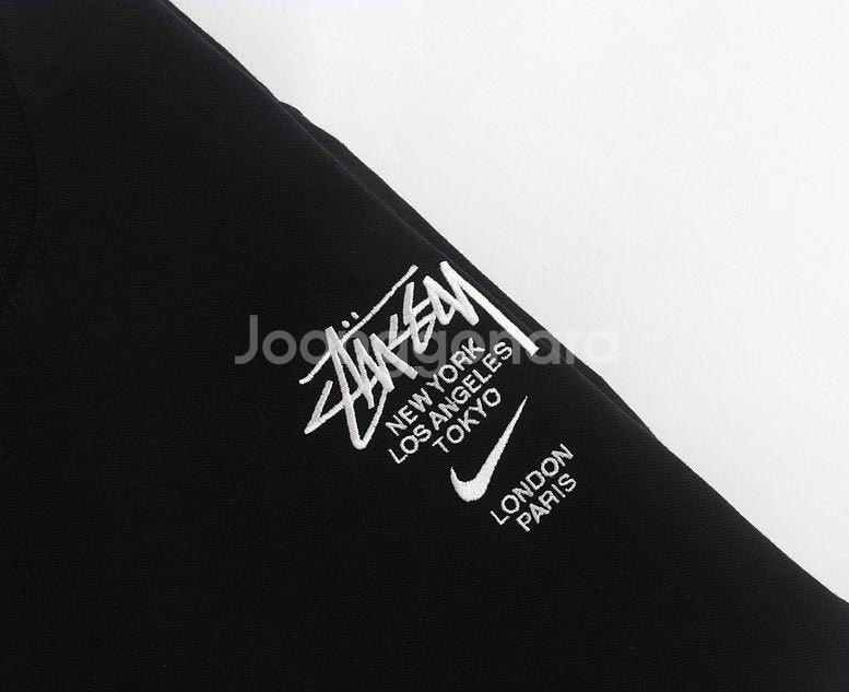 나이키 스투시 콜라보 맨투맨-조거팬츠 세트 새상품--6