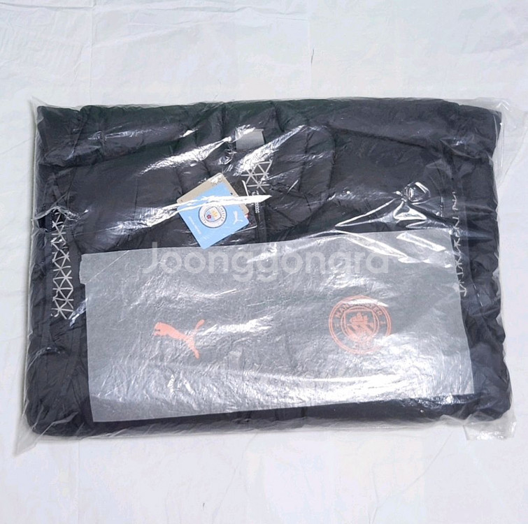 해외L,XL/맨체스터시티 덕다운 패딩조끼 맨시티 축구--7