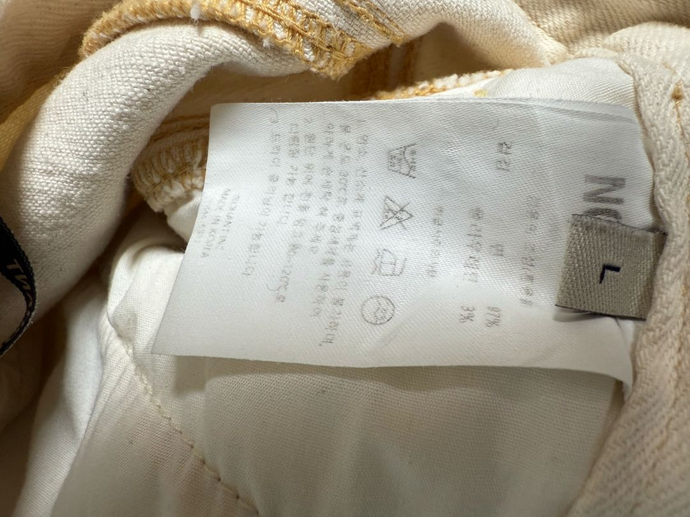 노앙 DO NOT REVERSE 코튼 팬츠 베이지 L 이미지