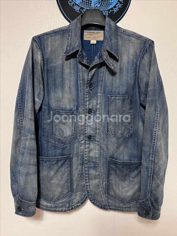 Rrl 엔지니어 데님 자켓 M / 더블알엘 초어 자켓--0
