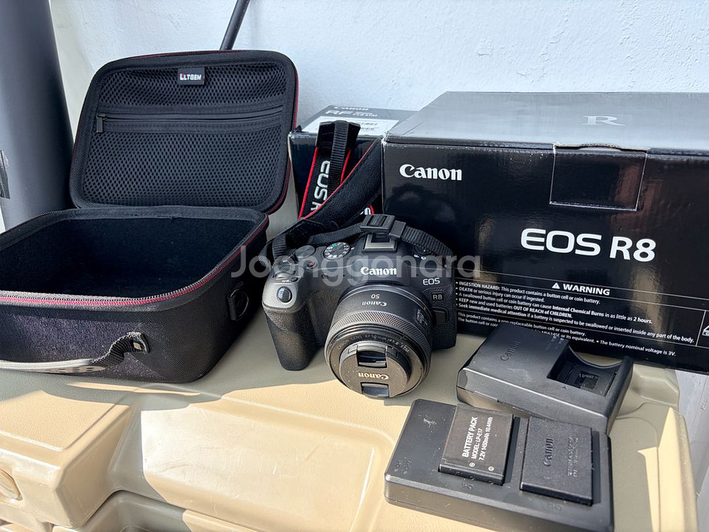 캐논 EOS R8 + rf 50렌즈--0