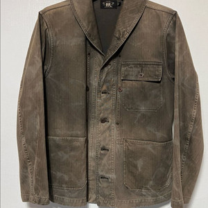 Rrl 헤링본 워크 자켓 L / 더블알엘 밀리터리 p4