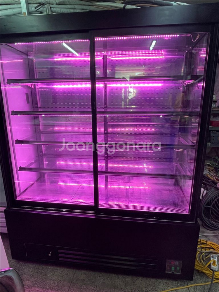 정육쇼케이스 다단셀프 진열대 5자 내치형--0