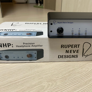 rnhp neve 헤드폰 앰프 팝니다