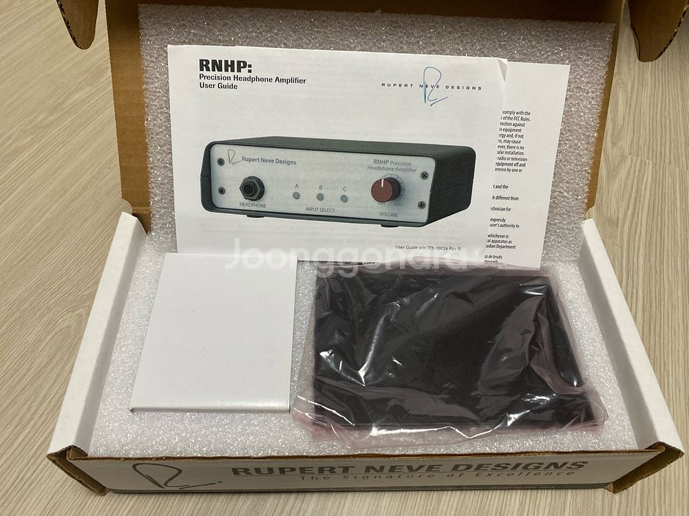 rnhp neve 헤드폰 앰프 팝니다--5