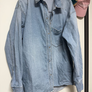 Instantfunk 인스턴트펑크 스티치 데님 셔츠