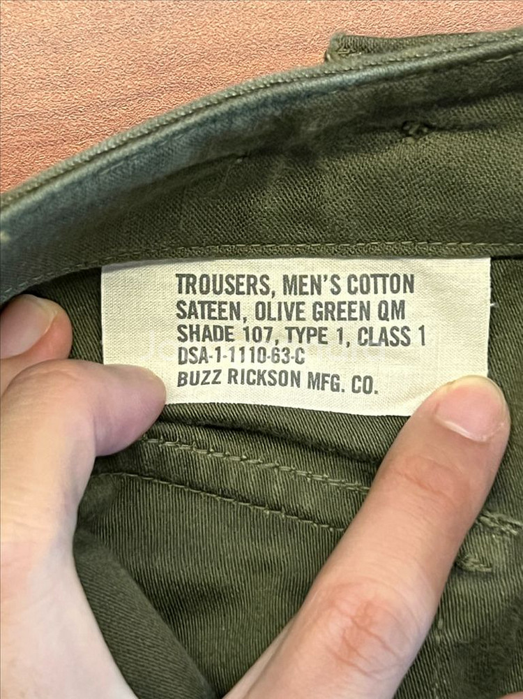 버즈릭슨x페네카 퍼티그 팬츠 m/ 30 31 32 치노--2