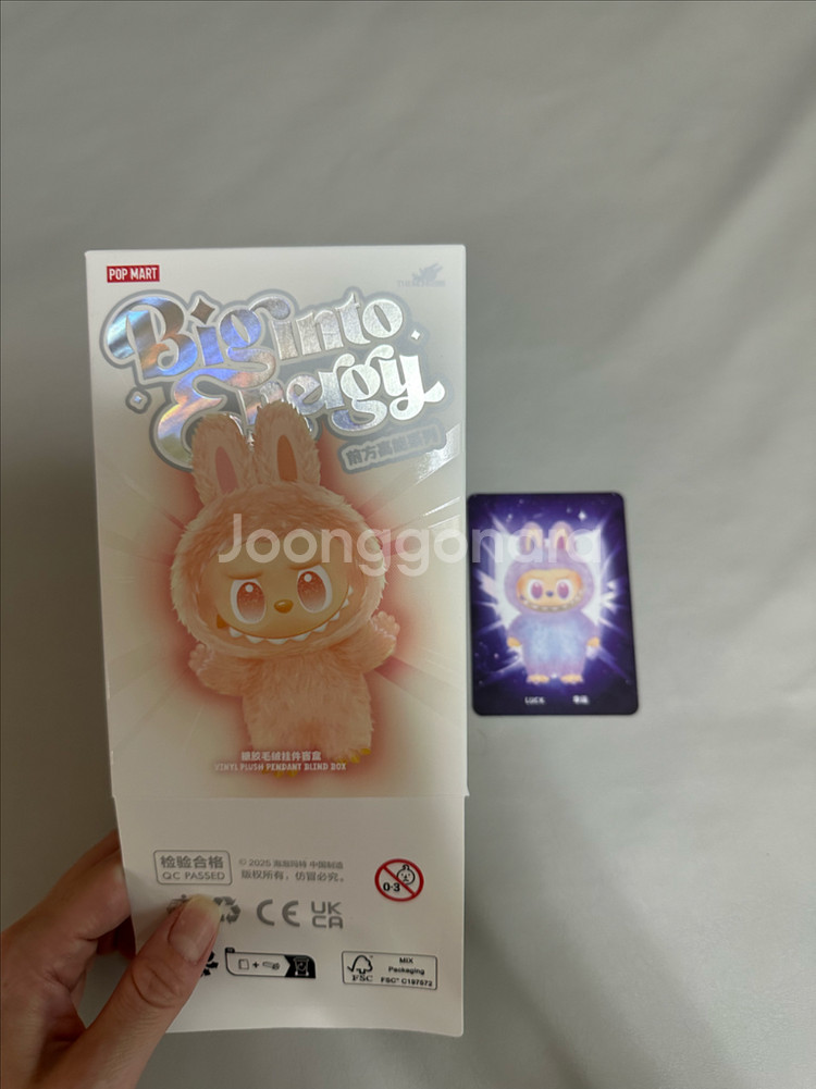 팝마트 라부부 행운 정품--0