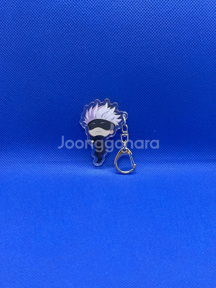 주슬회전 고죠 아크릴 키링 새상품 미개봉--0