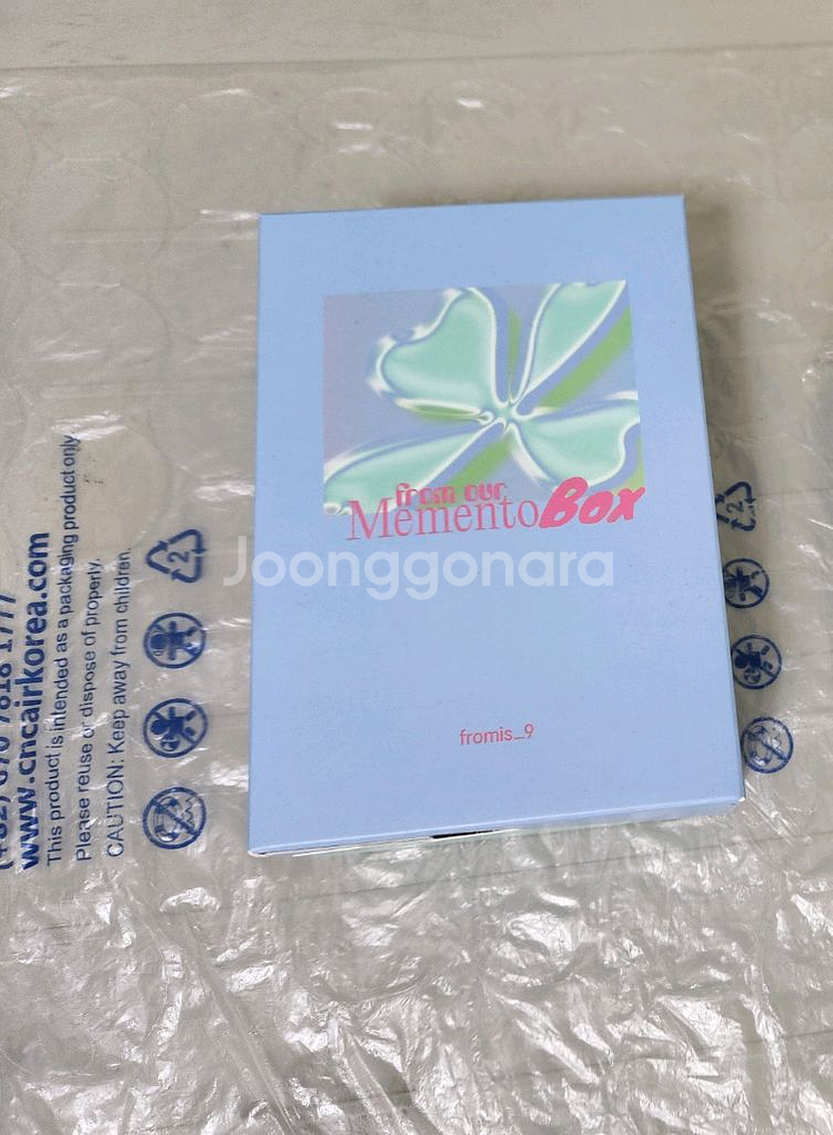 프로미스나인 미개봉새상품메멘토박스보틀굿즈급처양도판매--0