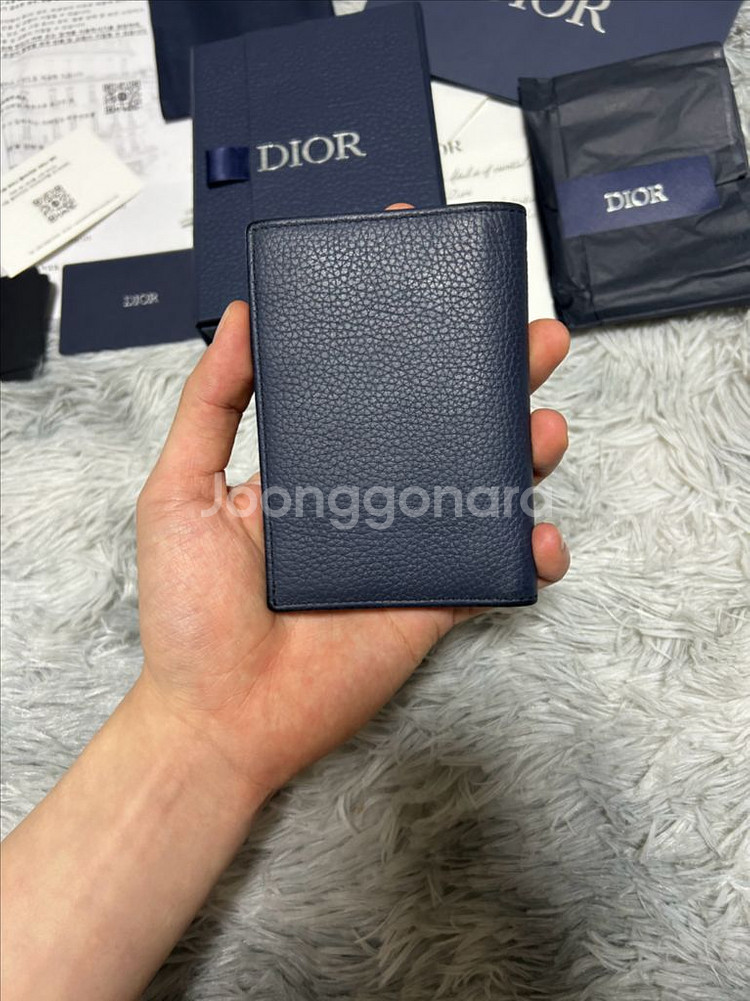 [25/6월] 디올 신형 새들 오거나이저 카드지갑 자카--2