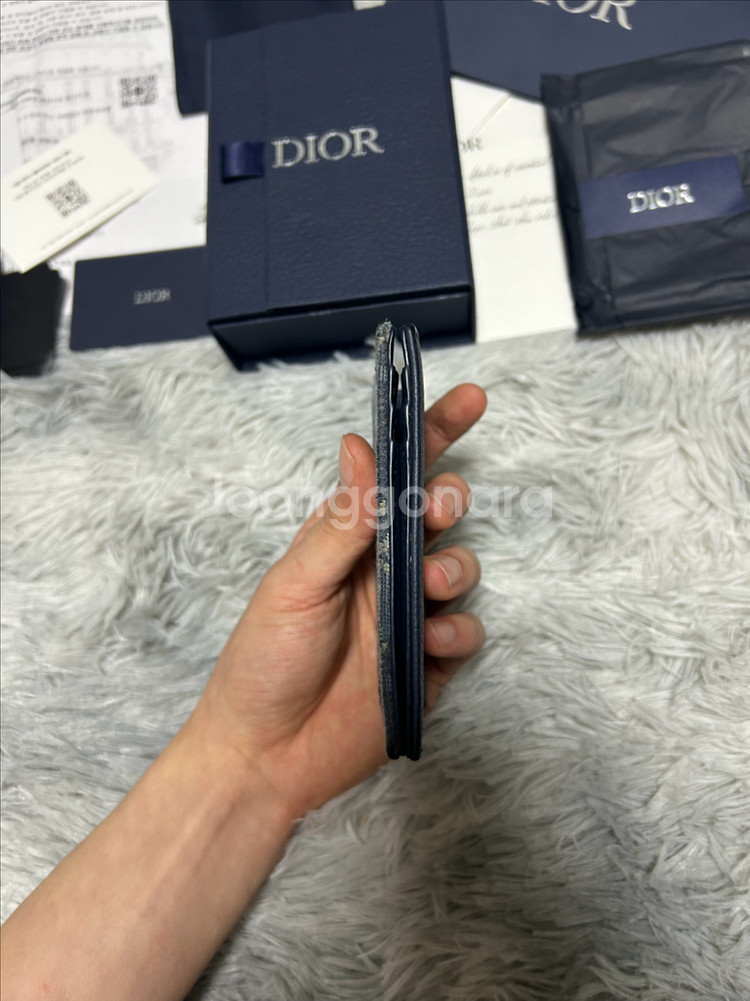 [25/6월] 디올 신형 새들 오거나이저 카드지갑 자카--3