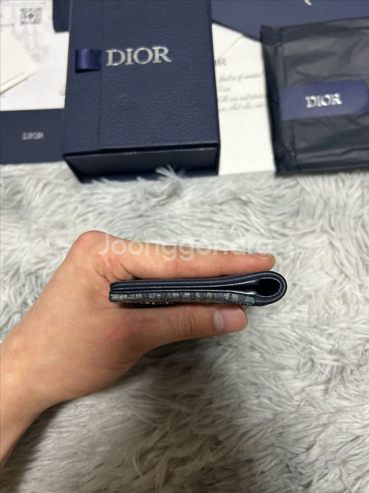 [25/6월] 디올 신형 새들 오거나이저 카드지갑 자카--5