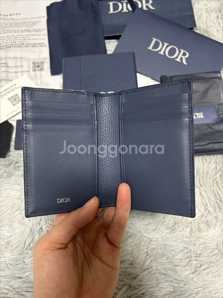 [25/6월] 디올 신형 새들 오거나이저 카드지갑 자카--6