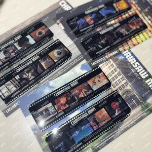 3종일괄)체인소맨 6주차 필름 세트 랜덤 3종 특전