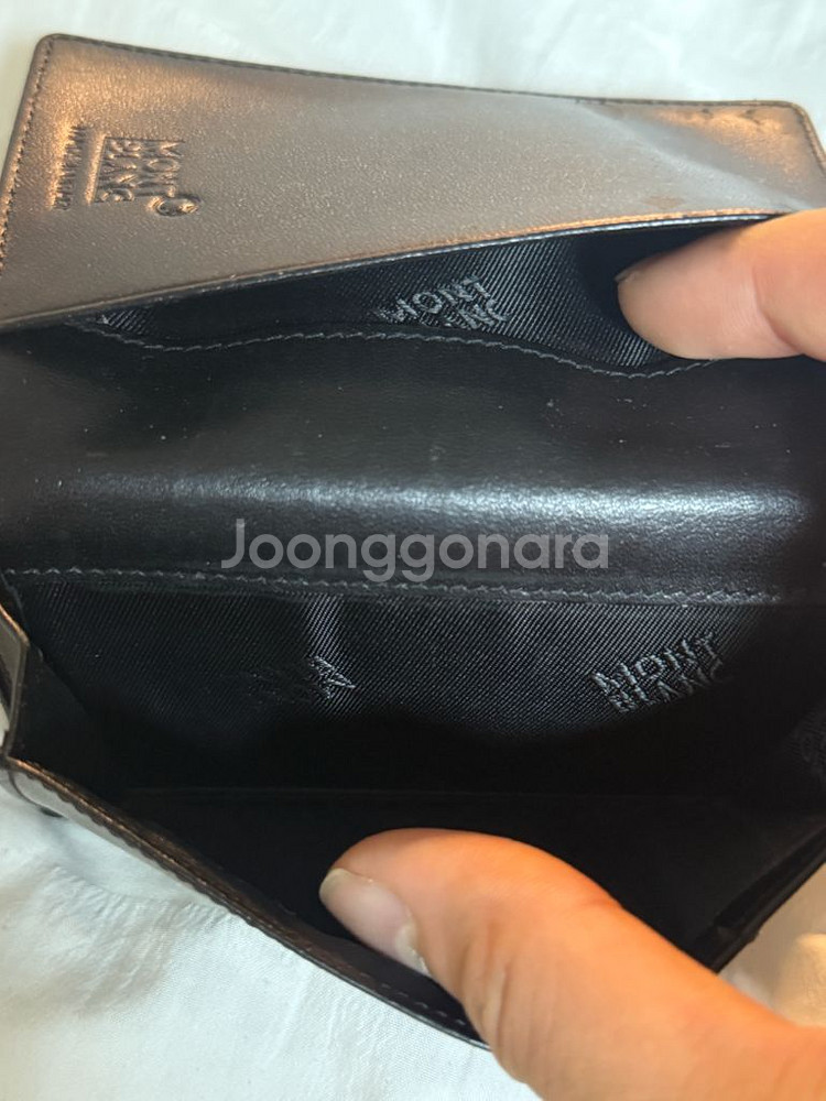 몽블랑 명함 카드 지갑 [정품]--1
