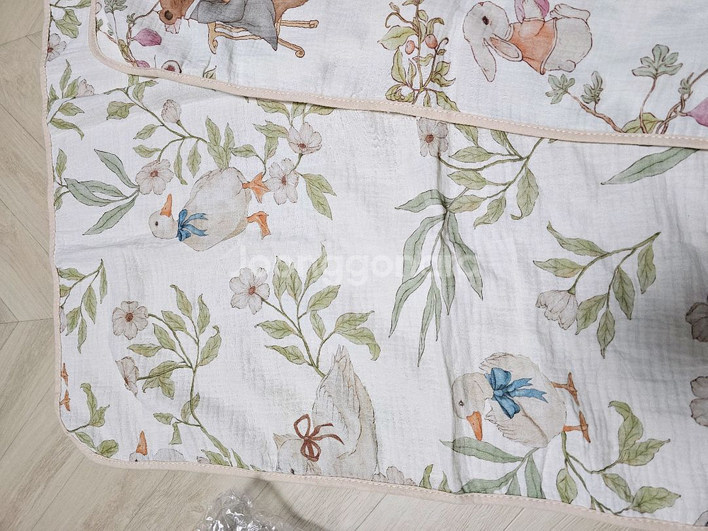 새상품)아기 이동식 기저귀 매트 유모차가방 거즈수건 이불--9