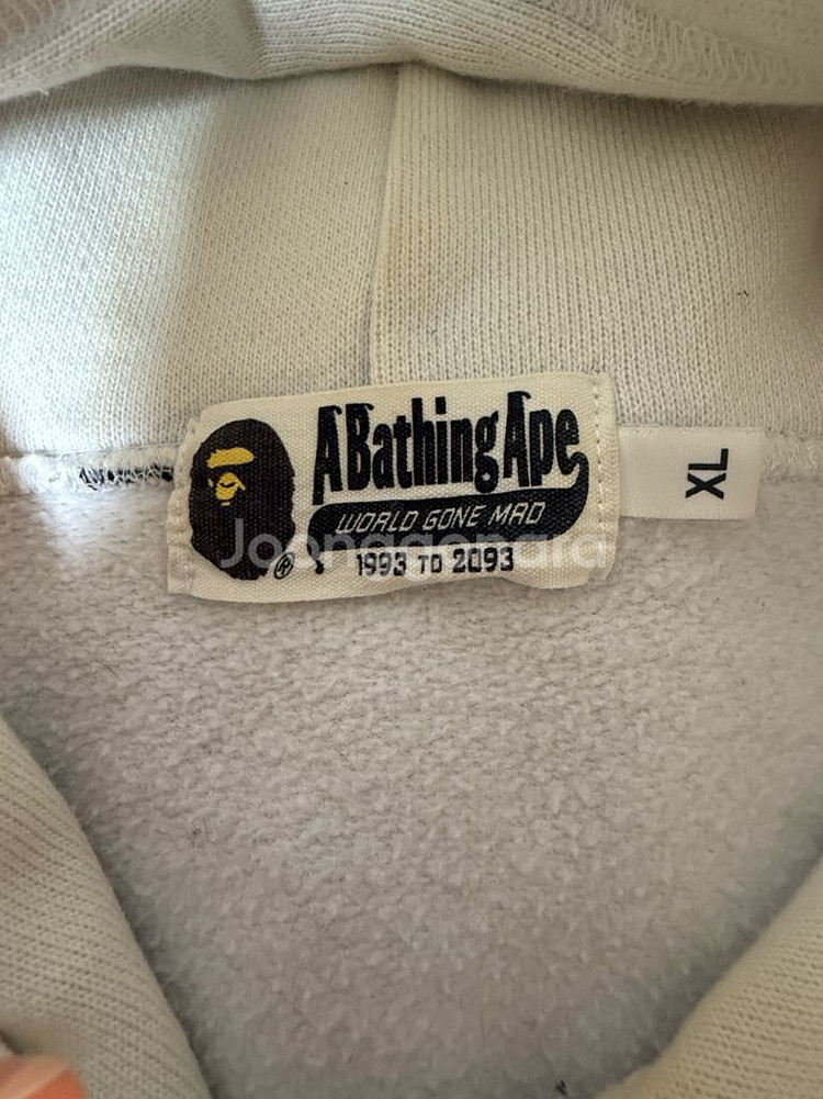 베이프 후드티 원포인트 사이즈XL--3