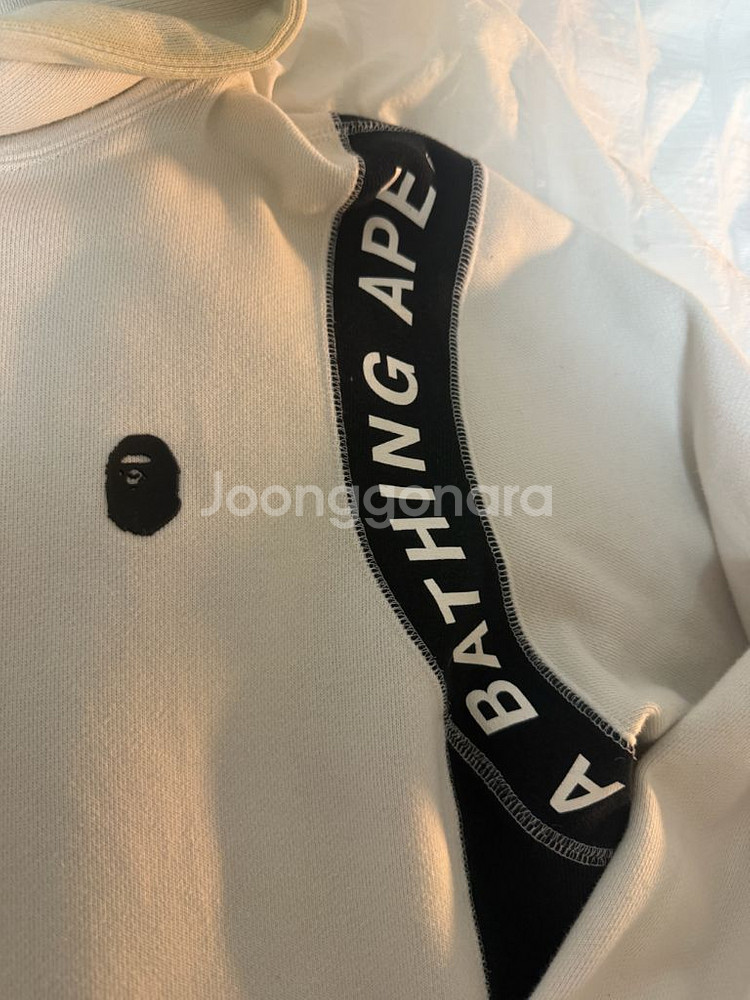 베이프 후드티 원포인트 사이즈XL--4