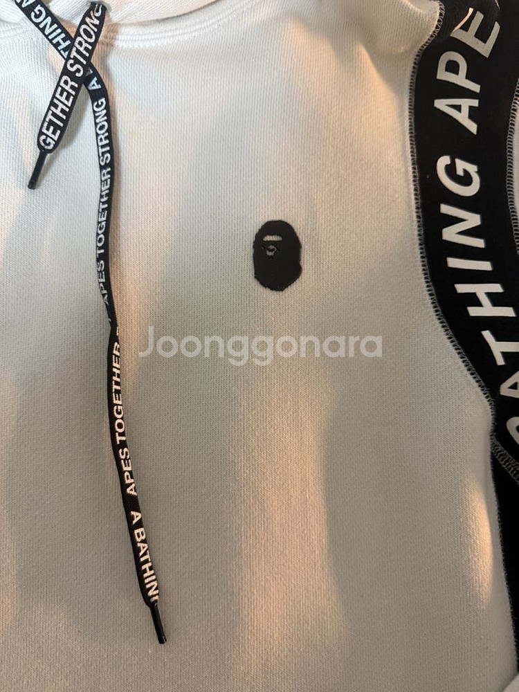 베이프 후드티 원포인트 사이즈XL--9