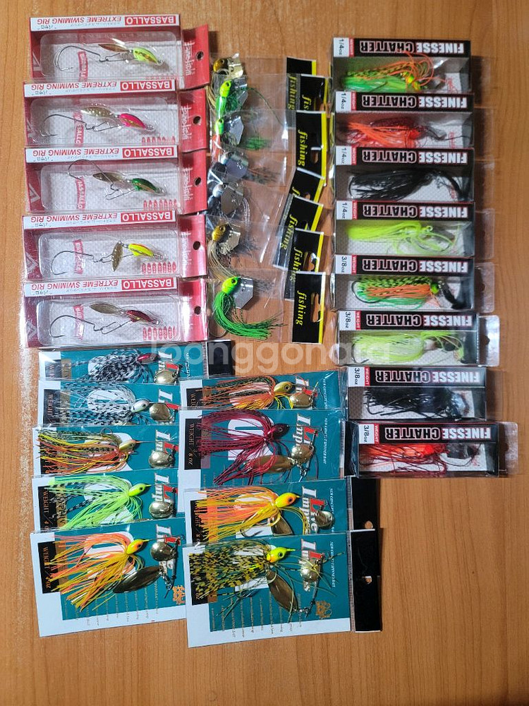 배스낚시(총29개) 루어 채터베이트 스피너베이트 등,,--0