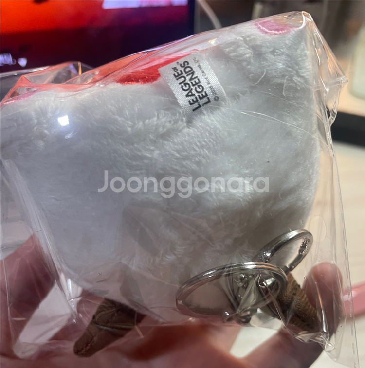 리그오브레전드 롤 더벤티 콜라보 포로 키링 인형--2