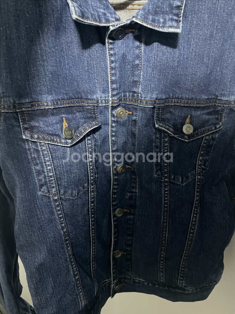 남성 데님 자켓 (L 사이즈) 택배, 직거래 모두 가능--1