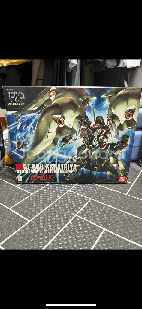 hg 크샤트리아 건담 프라모델--0