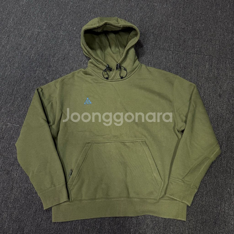 나이키 ACG 풀오버 카키 후드--0