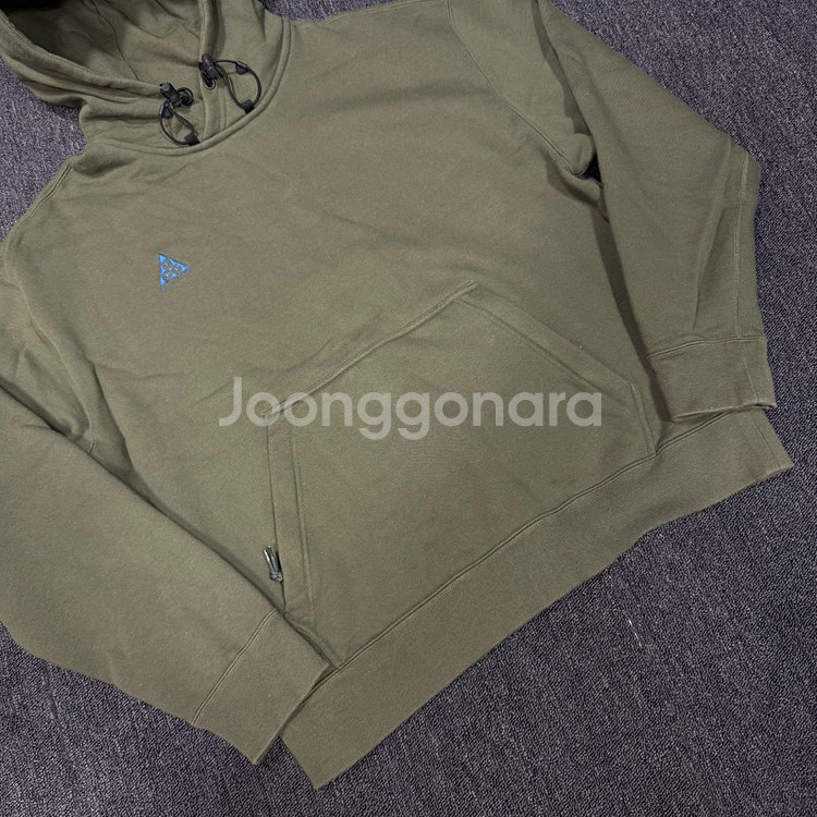 나이키 ACG 풀오버 카키 후드--2