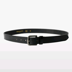 러프사이드 Bridle Leather Belt Black