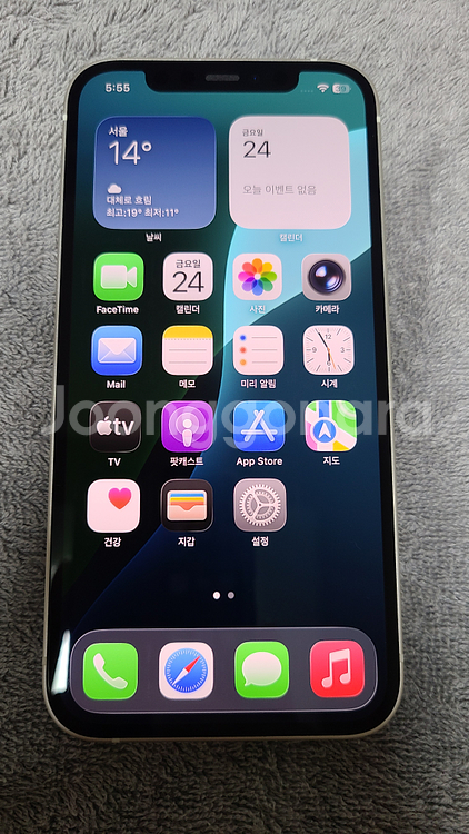 [개인] 아이폰 12 / 자급제 / 128GB / 화이트 / 외관 매우 깨끗 / 기능 하자 X--0