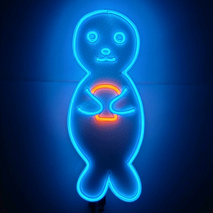 네온사인 해달 물개 물범 led 램프 무드등 조명