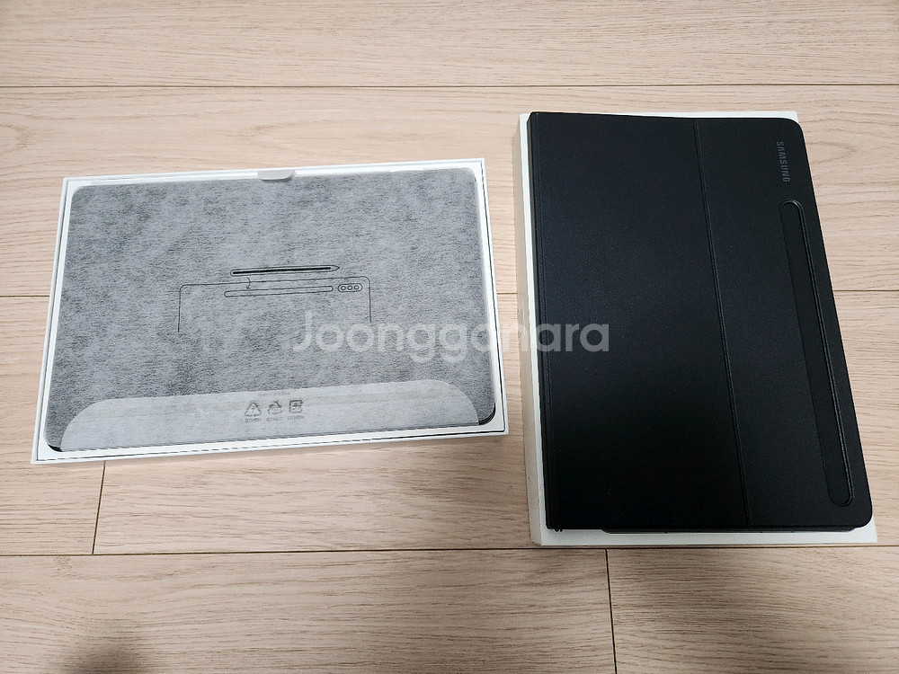 갤럭시탭 s7 256gb lte(정품북커버) 판매합니다.--9