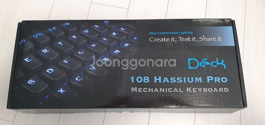 DECK CBL-108P 덱 헤슘 프로 청축 키보드--0