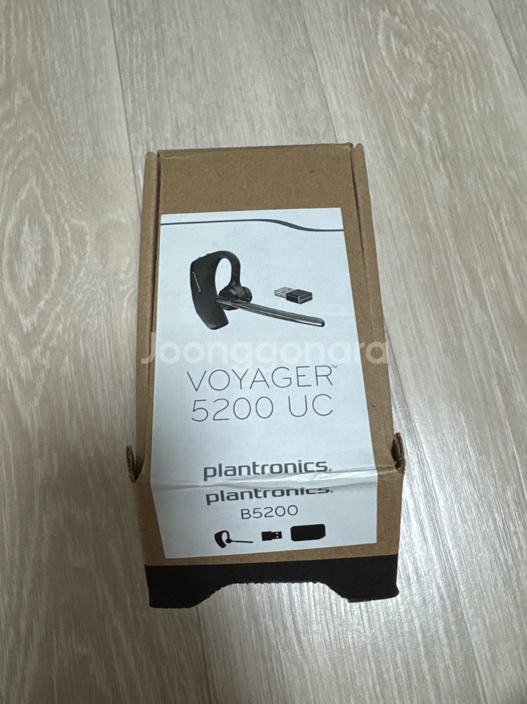 플랜트로닉스 보이저 5200 완전새것 블루투스 이어폰--3