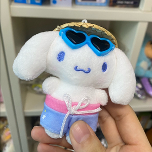 산리오) 시나모롤 바캉스 선글라스 인형 키링