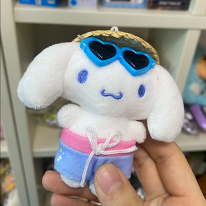 산리오) 시나모롤 바캉스 선글라스 인형 키링