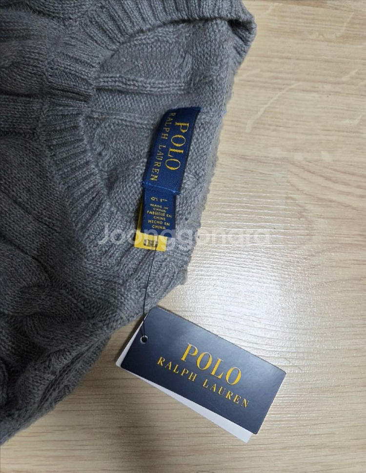 새거) 폴로 랄프로렌 케이블 니트 스웨터 맨투맨--1