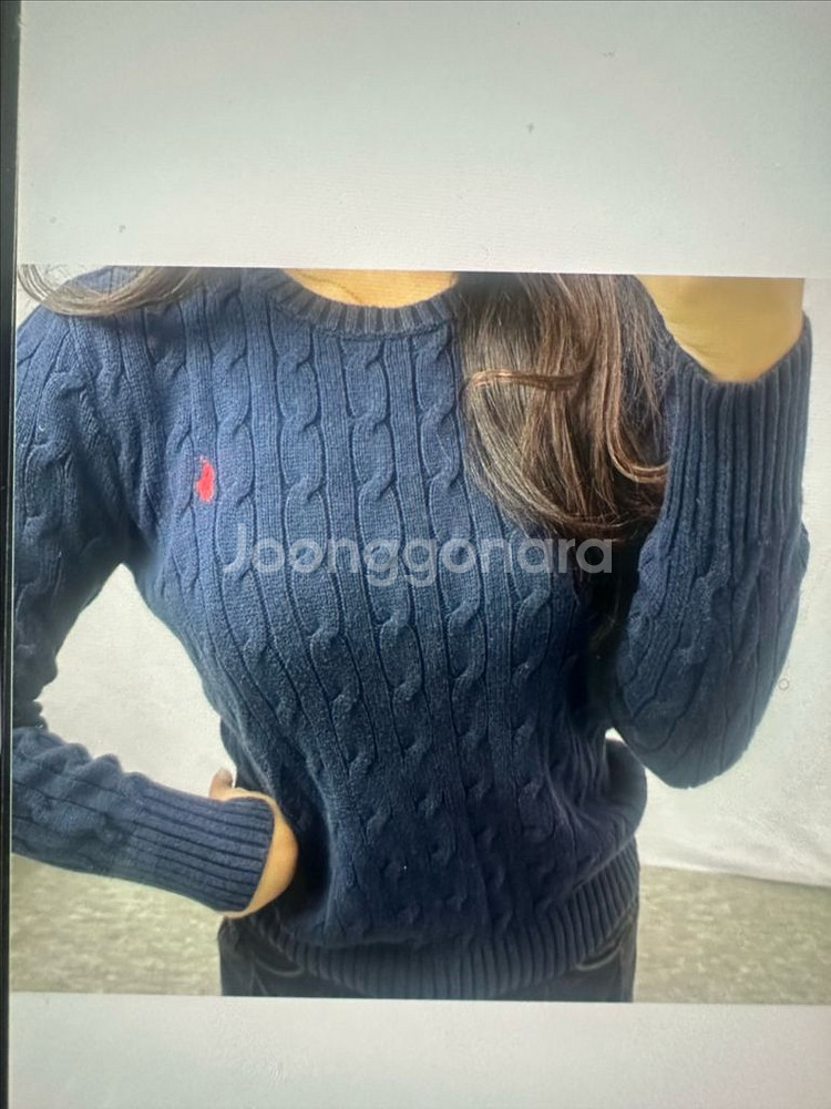 새거) 폴로 랄프로렌 케이블 니트 스웨터 맨투맨--6