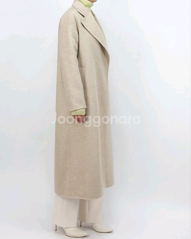 캐시미어 울 롱코트--4