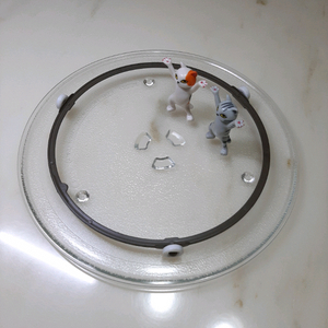 삼성전자렌지 회전유리접시 + 받침롤러 (삼성정품)