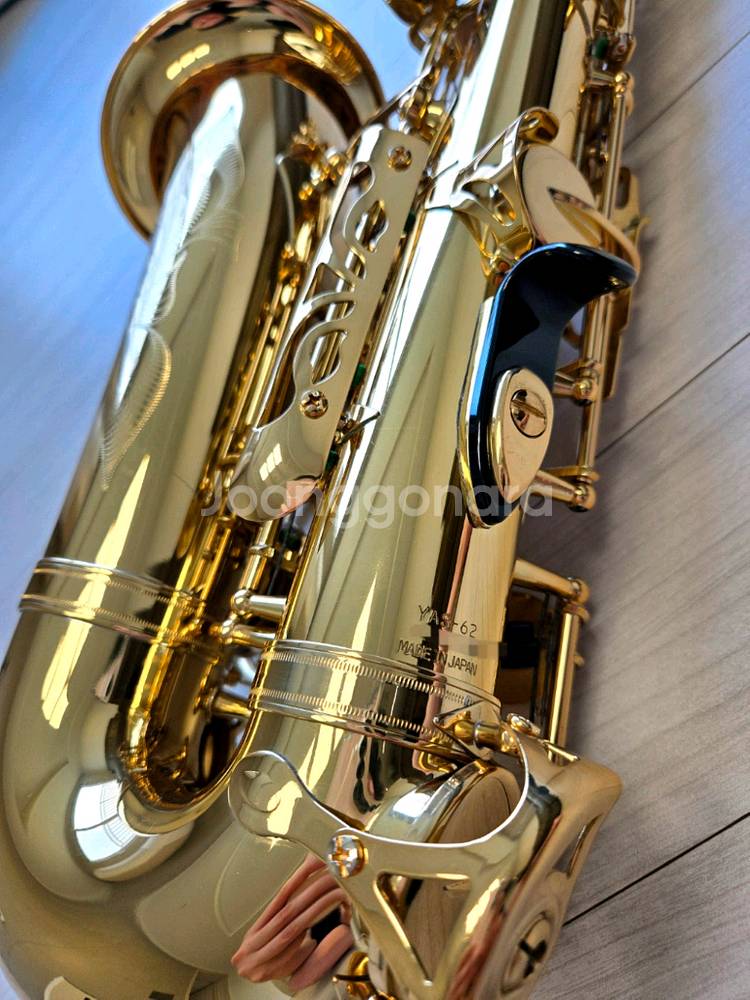 예쁘고영롱깨끗 고급울림음색 조율길들인 연주편한 야마하62알토색소폰--6