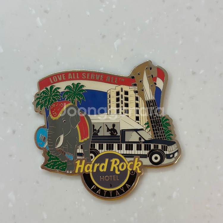 태국 파타야 하드락카페 & 치앙마이 마그넷 기념품--2